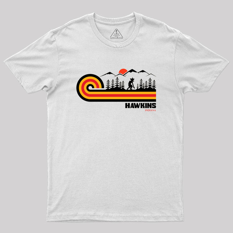 Visit Hawkins Retro 70s Vibe Nerd T-Shirt