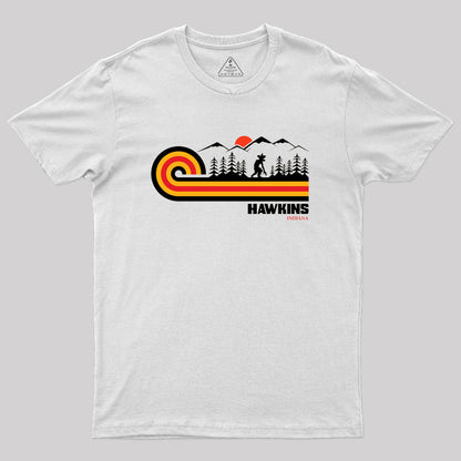 Visit Hawkins Retro 70s Vibe Nerd T-Shirt