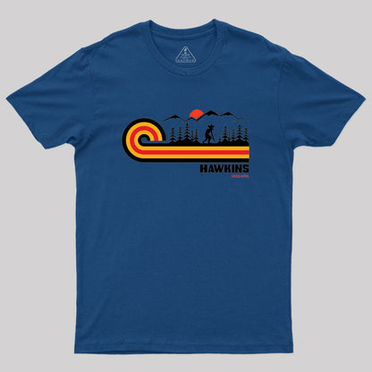 Visit Hawkins Retro 70s Vibe Nerd T-Shirt