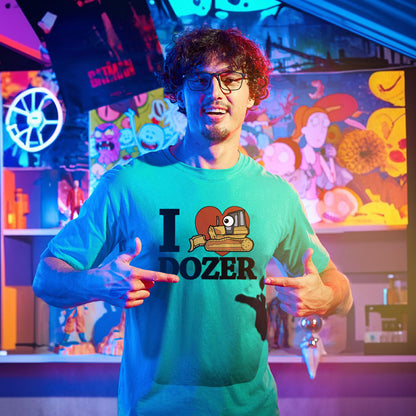 I Love Dozer Kawaii Geek T-Shirt