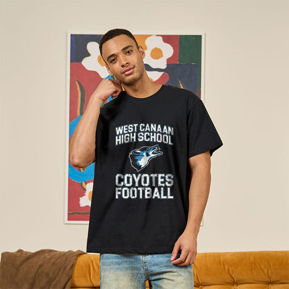 West Canaan High School Coyotes Football - Varsity Blues Geek T-Shirt