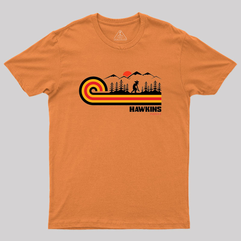 Visit Hawkins Retro 70s Vibe Nerd T-Shirt