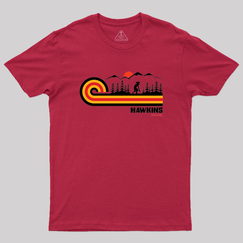 Visit Hawkins Retro 70s Vibe Nerd T-Shirt