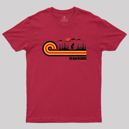 Visit Hawkins Retro 70s Vibe Nerd T-Shirt