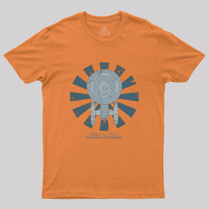 Starship Enterprise Retro Japanese T-Shirt