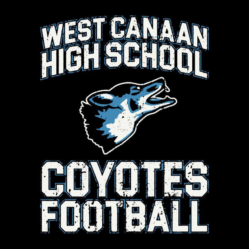 West Canaan High School Coyotes Football - Varsity Blues Geek T-Shirt