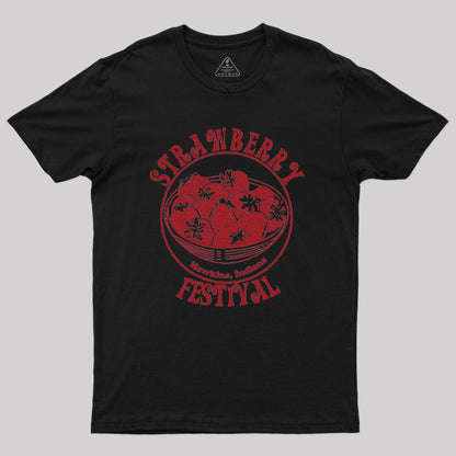 Strawberry Festival Nerd T-Shirt