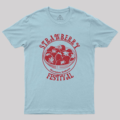 Strawberry Festival Nerd T-Shirt