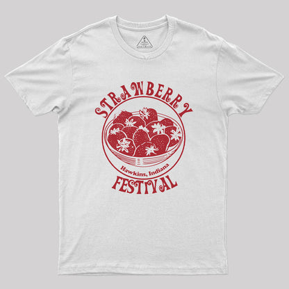 Strawberry Festival Nerd T-Shirt