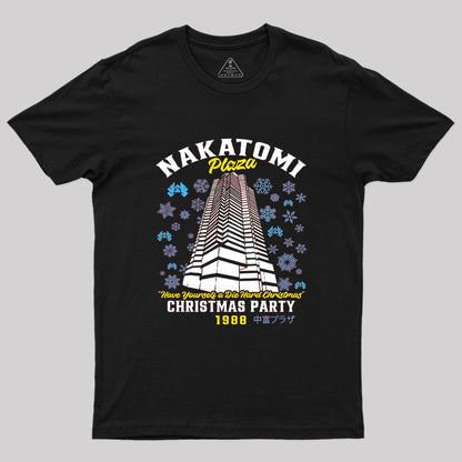 Christmas Nakatomi Building Die Hard Geek T-Shirt