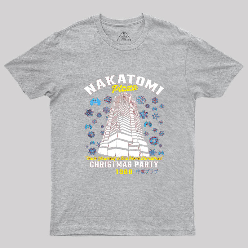 Christmas Nakatomi Building Die Hard Geek T-Shirt