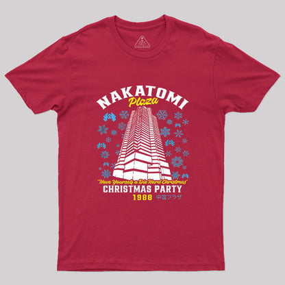 Christmas Nakatomi Building Die Hard Geek T-Shirt