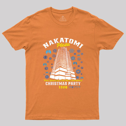 Christmas Nakatomi Building Die Hard Geek T-Shirt