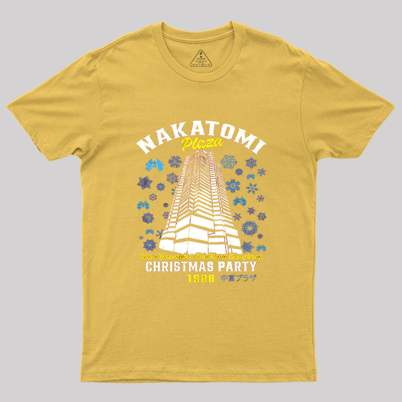 Christmas Nakatomi Building Die Hard Geek T-Shirt