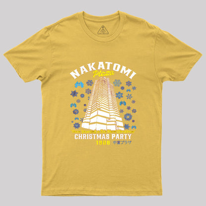 Christmas Nakatomi Building Die Hard Geek T-Shirt