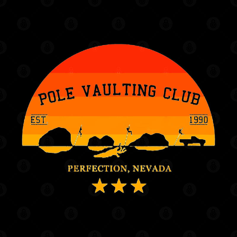 Pole Vaulting Club Perfection Nevada Sunset Geek T-Shirt