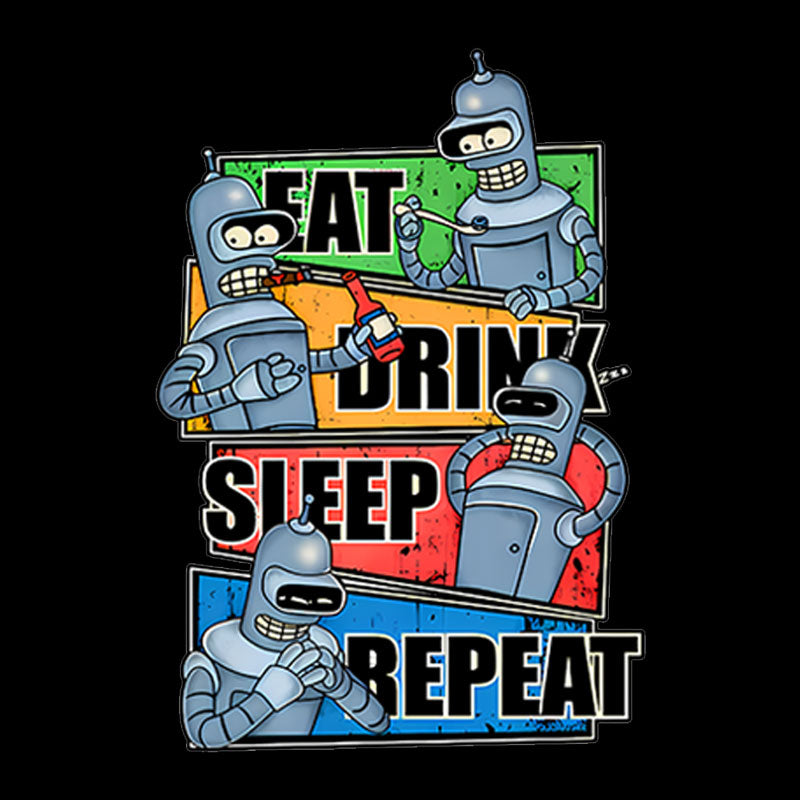 Eat Drink Sleep Repeat Geek T-Shirt