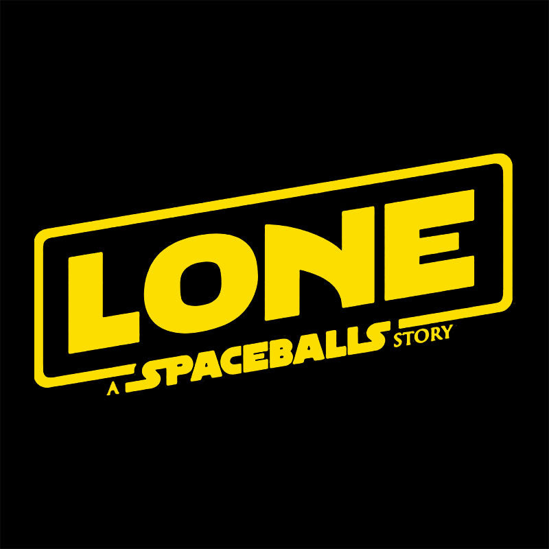 Lone Spaceballs Story Geek T-Shirt