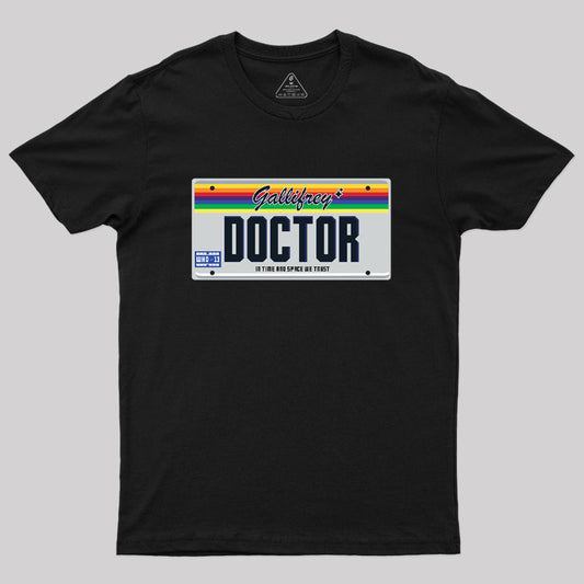 TARDIS and Registration T-Shirt