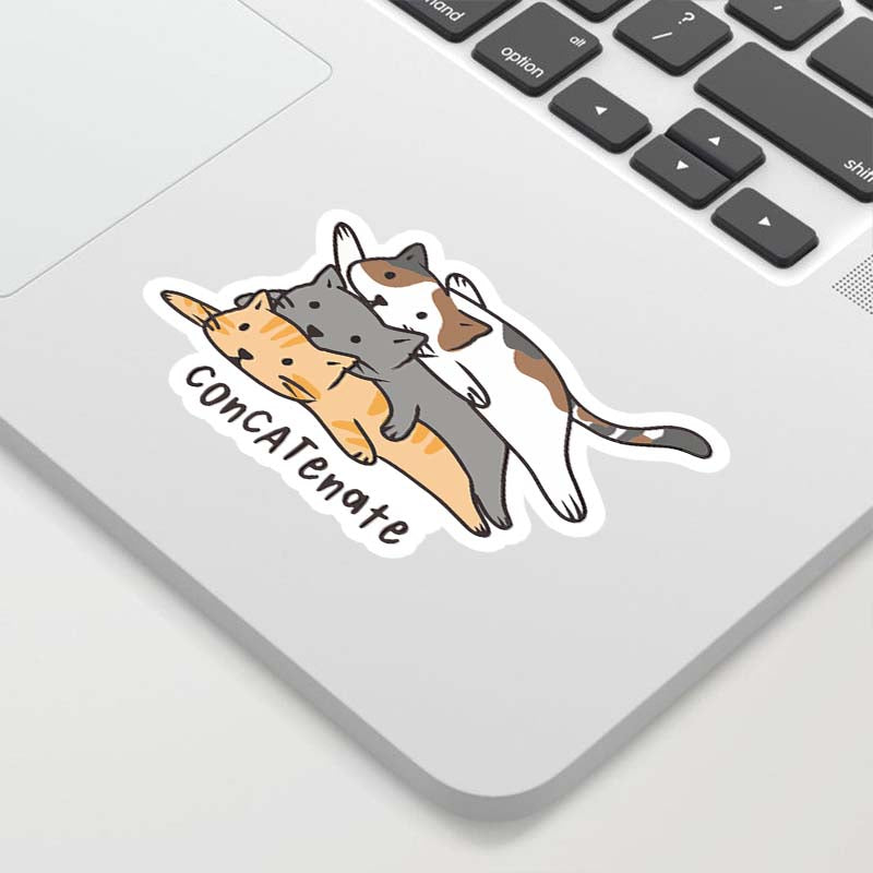 Concatenate Geek Sticker