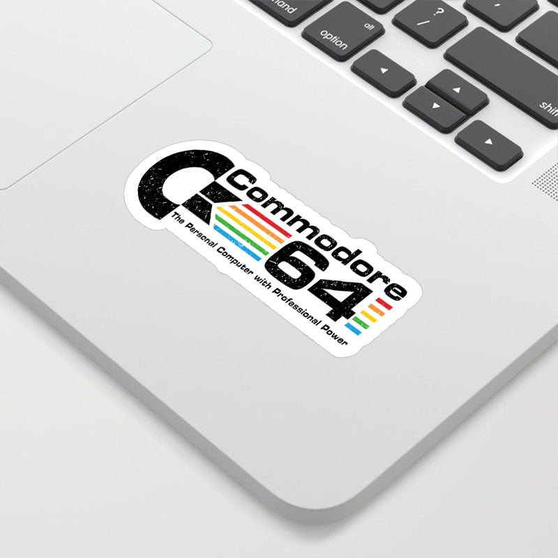 Commodore 64 Geek Sticker