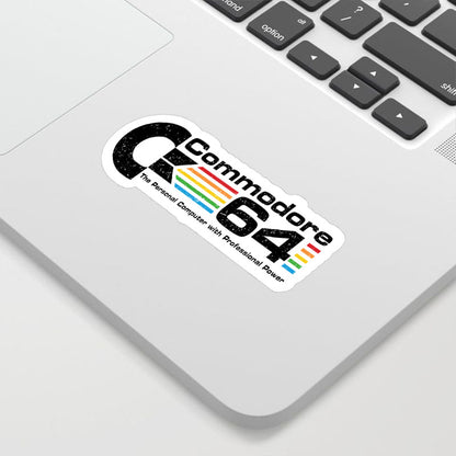 Commodore 64 Geek Sticker