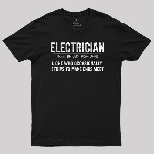 Electrical Engineer Technician Funny Definition T-Shirt