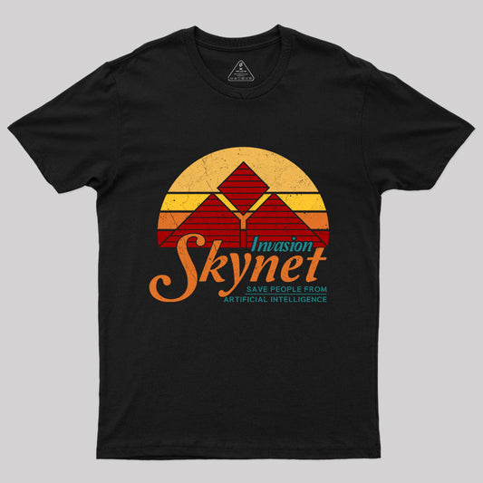 Invison Skynet Sunset T-Shirt