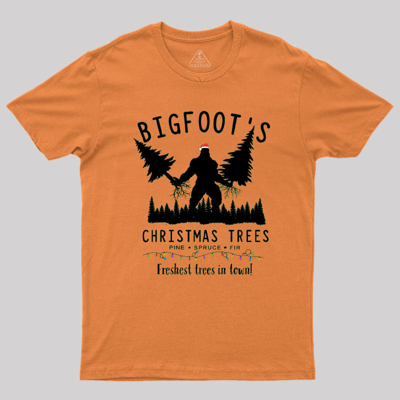 Bigfoot's Christmas Trees T-Shirt