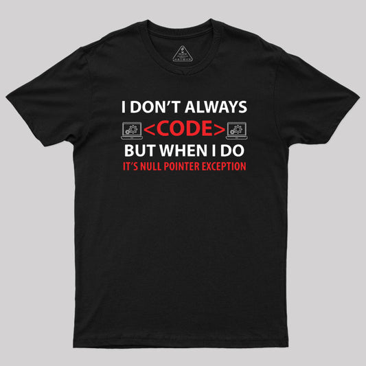 Computer Programmers' Funny Coding T-Shirt