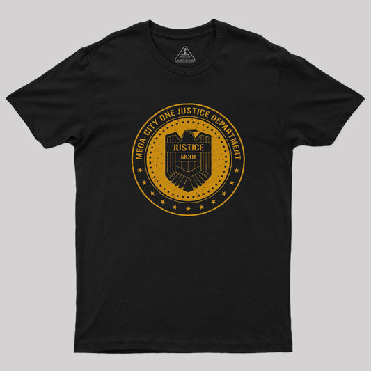 Mega-City One Justice Department T-Shirt