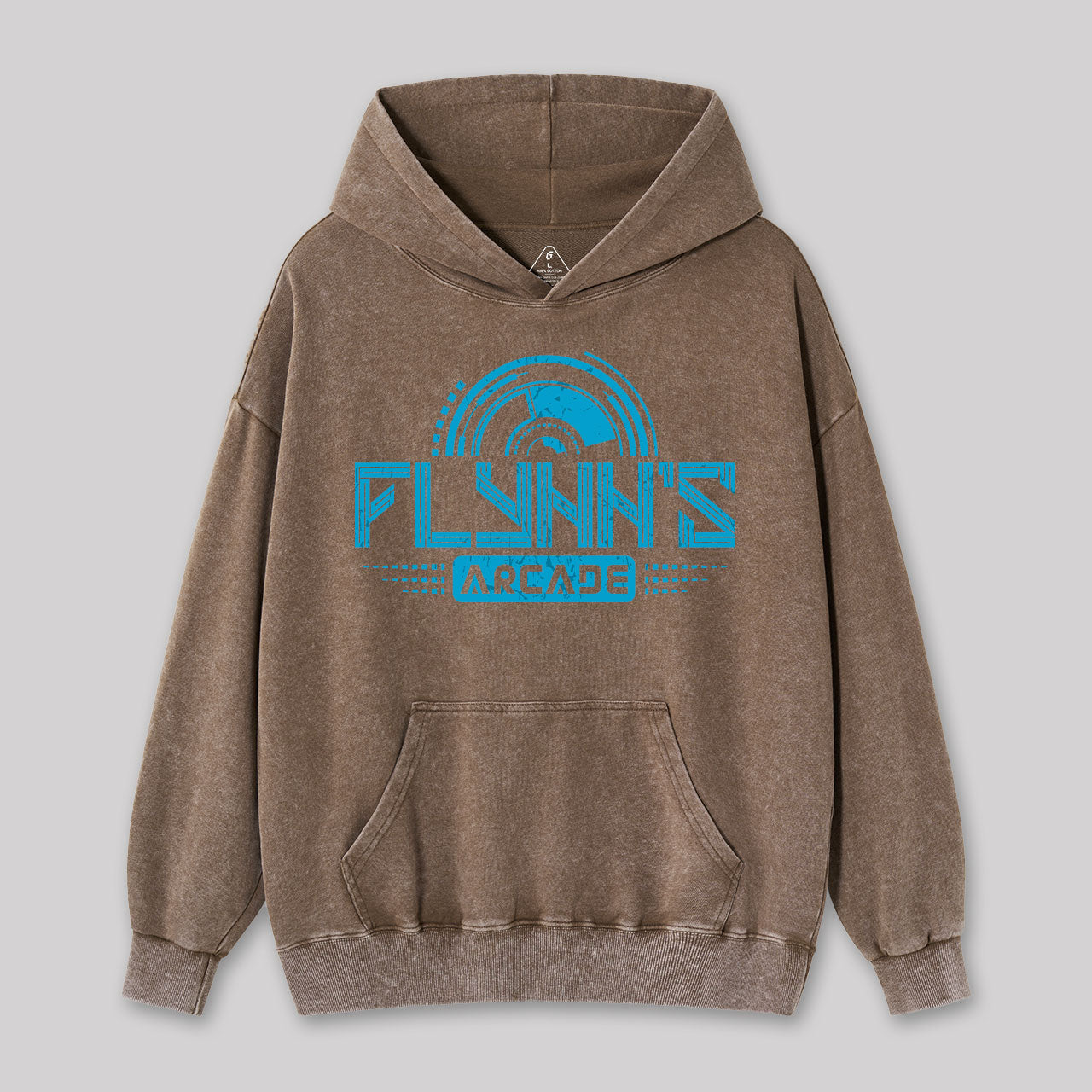 Flynn's Arcade Est 1982 Washed Hoodie