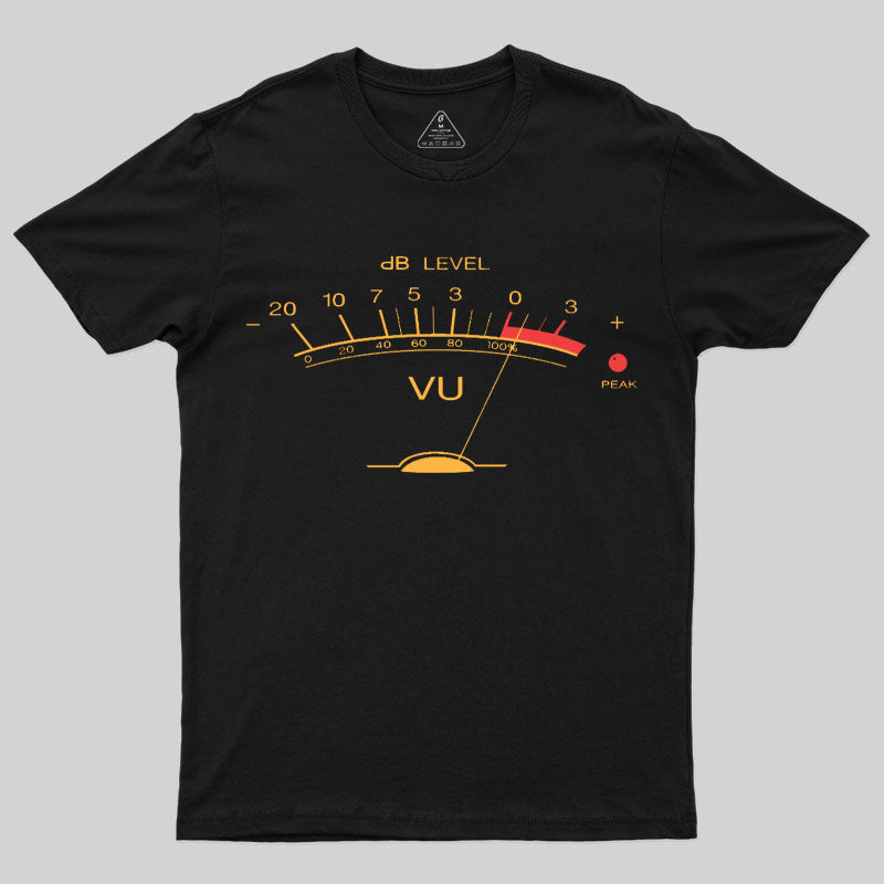 Volume VU Meter Vintage T-Shirt