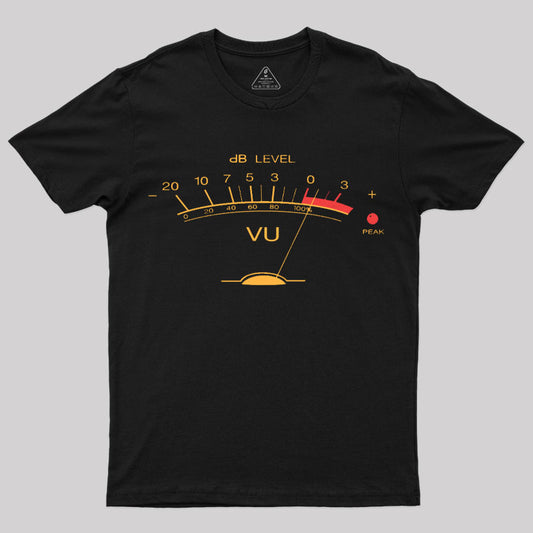 Volume VU Meter Vintage T-Shirt