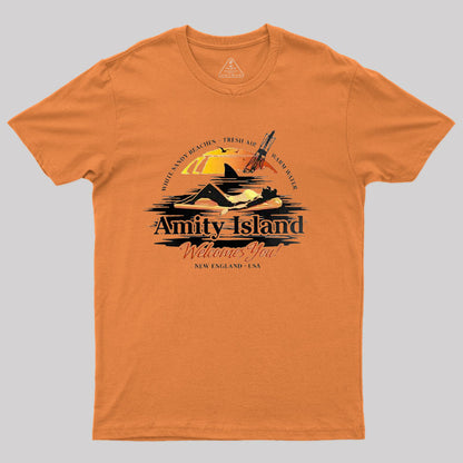 Amity Island Welcomes You T-Shirt