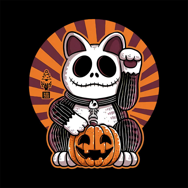 Halloween Neko Nerd T-Shirt