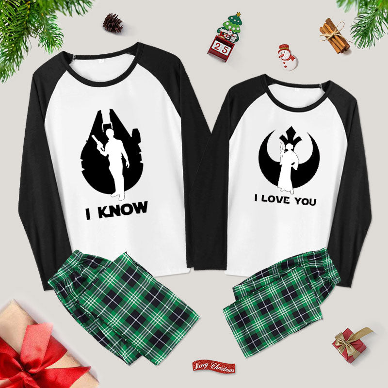 I Know I Love You Couple Pajama Sets