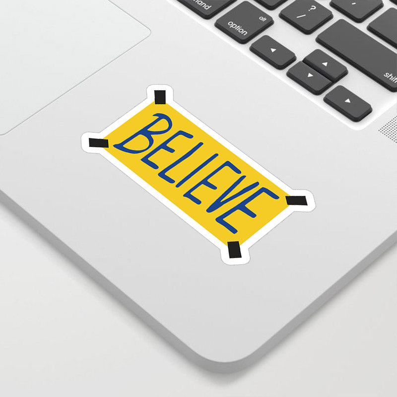 Believe Geek Sticker