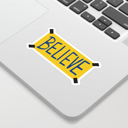 Believe Geek Sticker