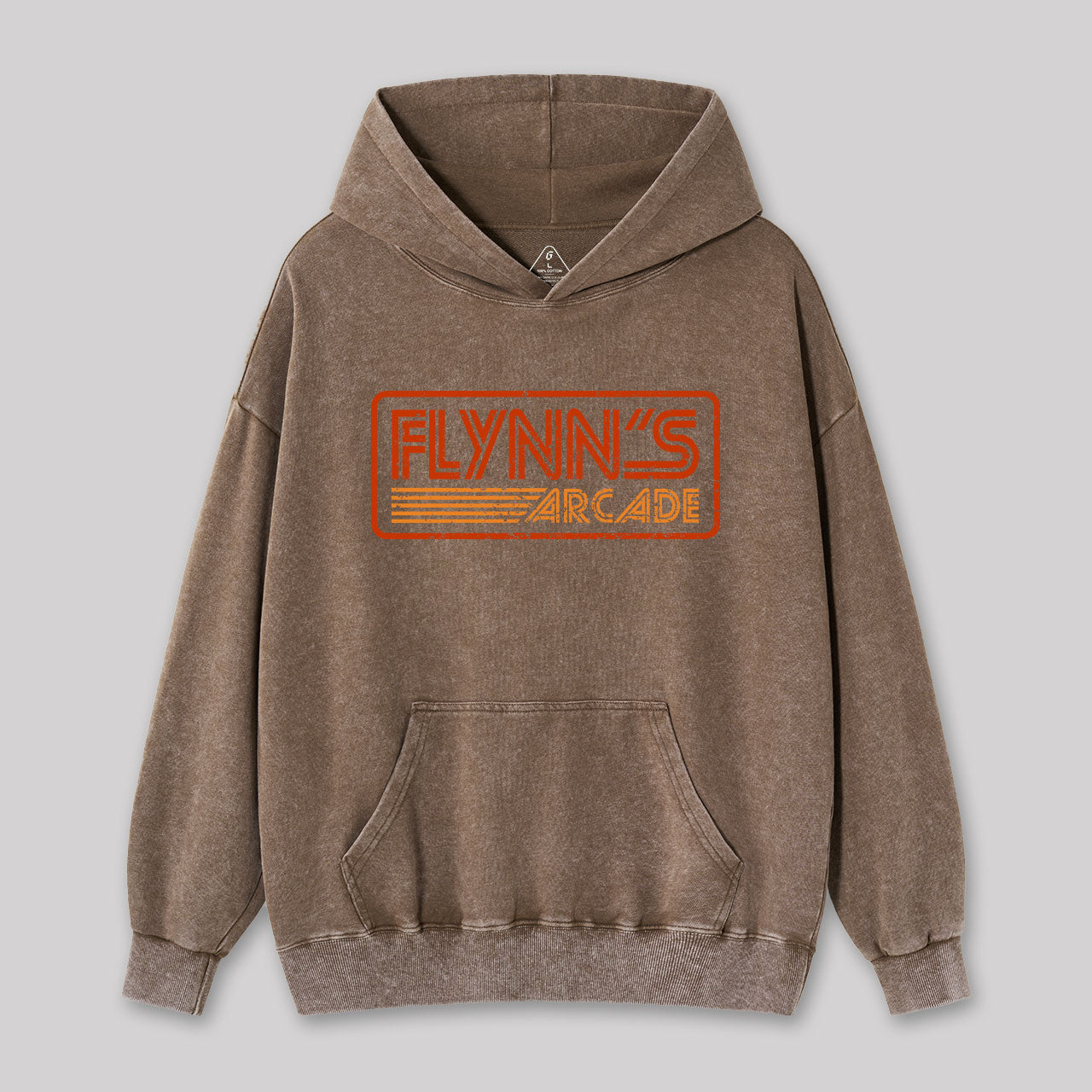 Flynn's Arcade 80s Washed Hoodie