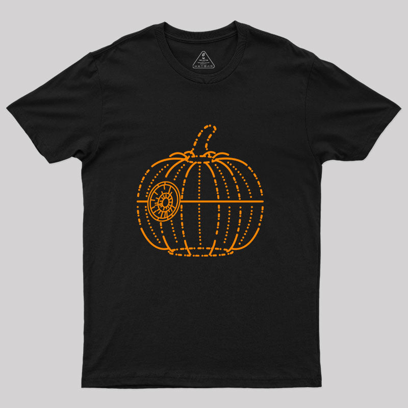 Pumpkin Death Star Halloween T-Shirt