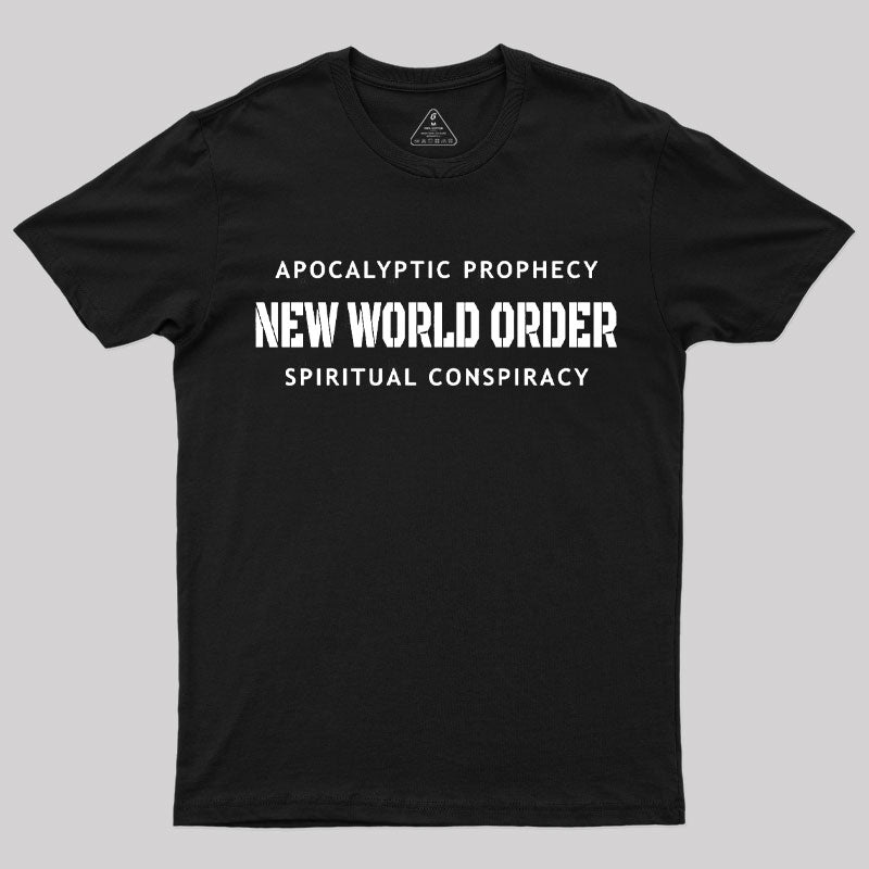 New World Order Spiritual Conspiracy T-Shirt