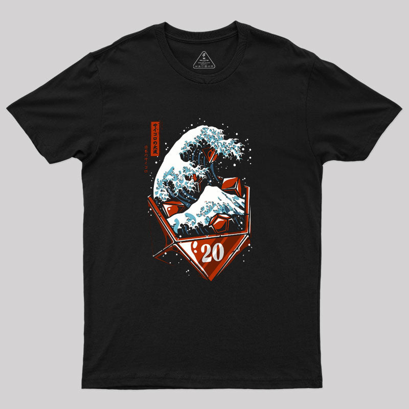 The Great Wave Of Dices T-Shirt