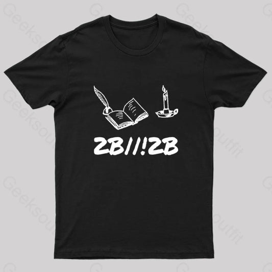 2B||!2B Nerd T-Shirt Black / S