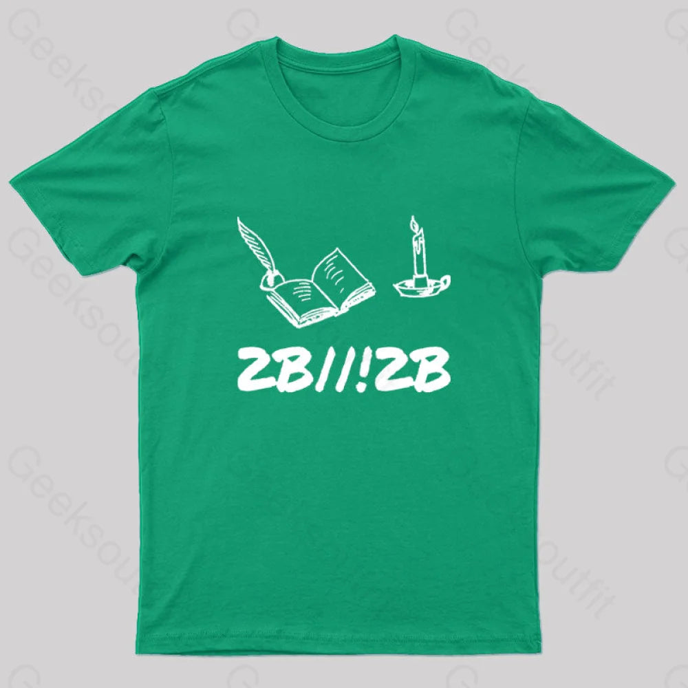 2B||!2B Nerd T-Shirt Green / S