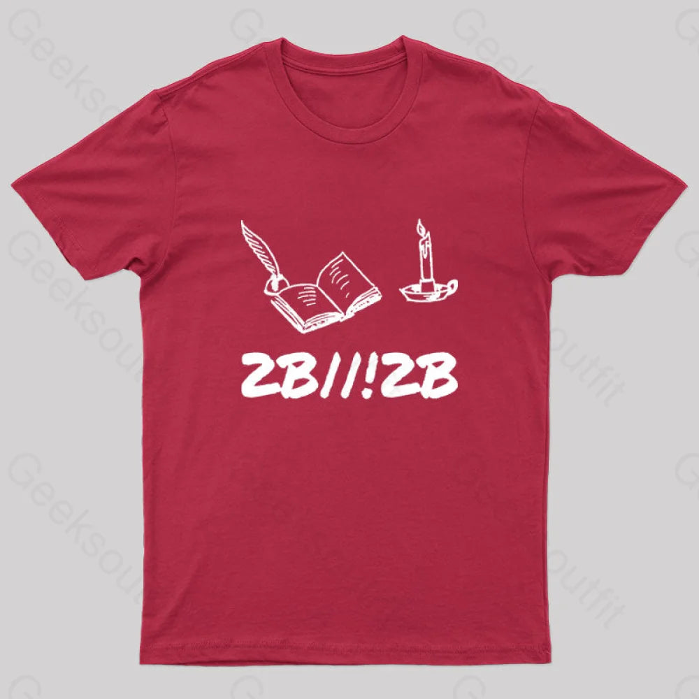 2B||!2B Nerd T-Shirt Red / S