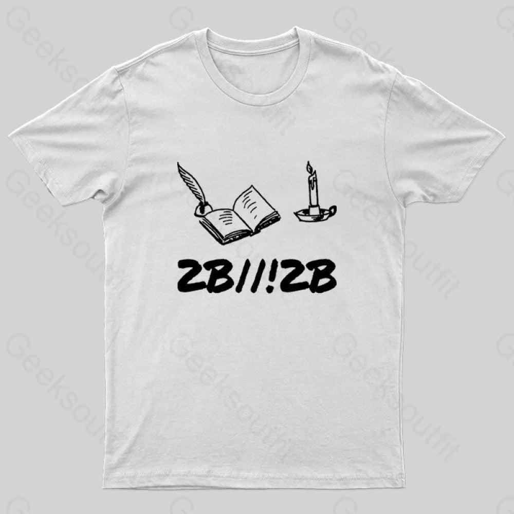 2B||!2B Nerd T-Shirt White / S