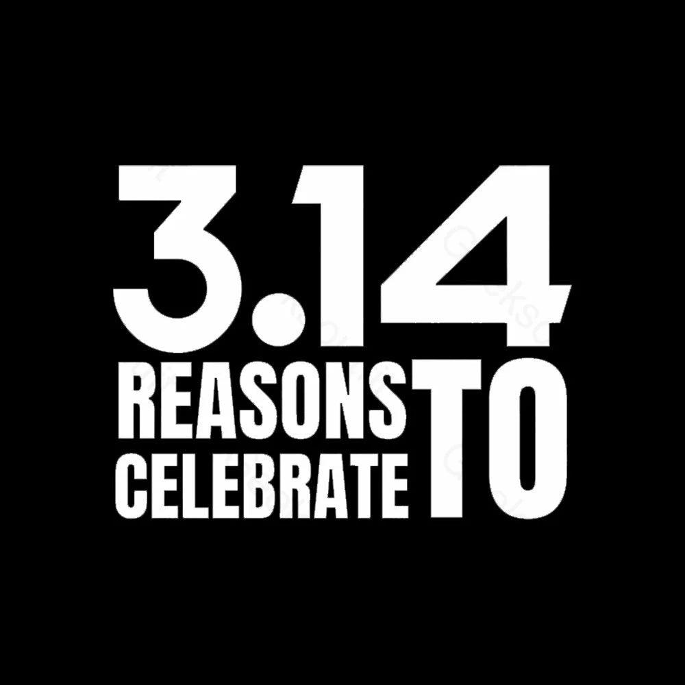 3.14 Reasons To Celebrate Nerd T-Shirt