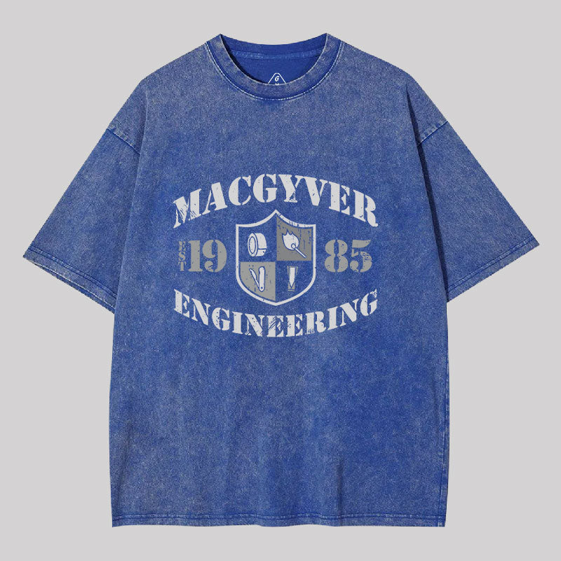 MacGyver Engineering Washed T-shirt