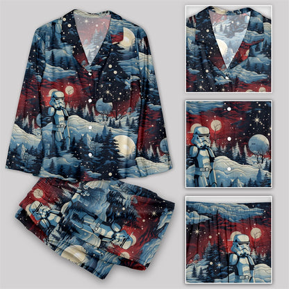 Christmas Snow Stormtroopers Pajamas Set